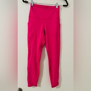 Lululemon Align 25” with pockets brand new Sonic Pink